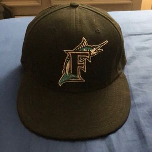 Florida Marlins fitted MLB new Era hat 7 1/8